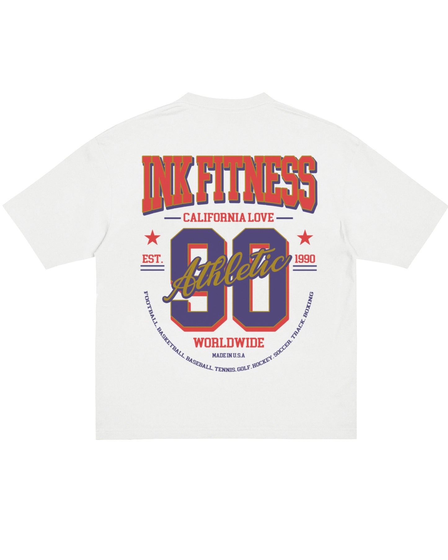 INKFITNESS "Athletic Dept." Tee