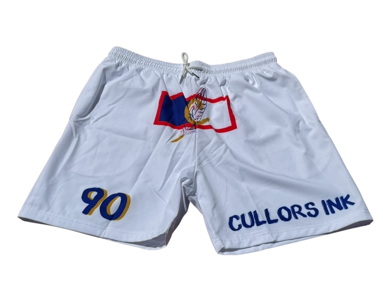 Cullors Ink "Flag Bearer" “Swim trunks”