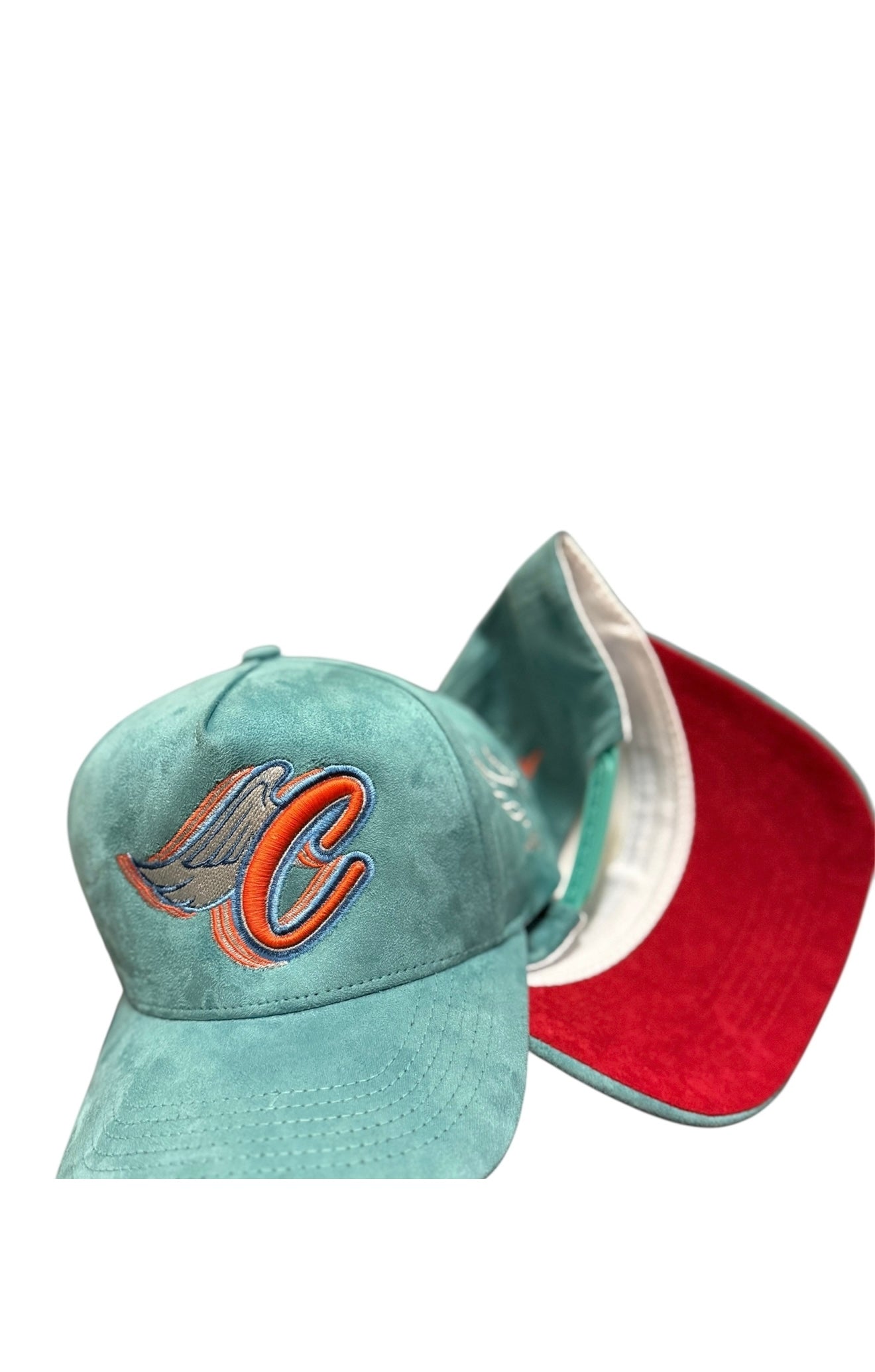 Cullors-Ink™️ “Angels” Suede SnapBack ￼