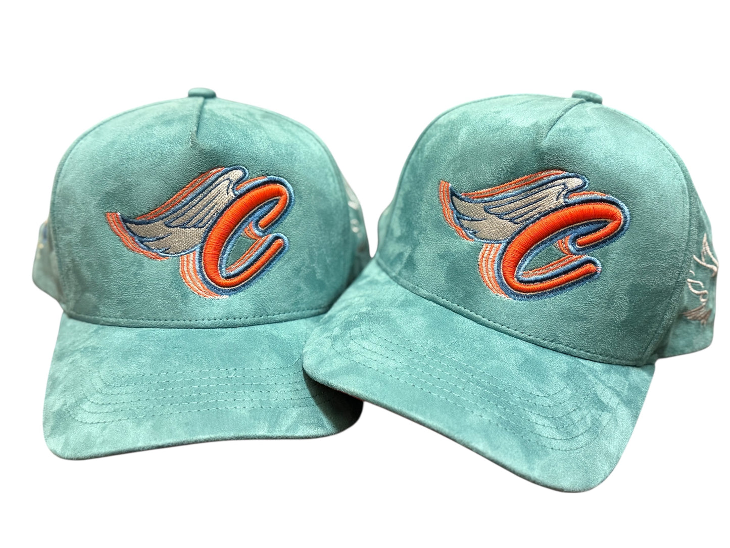 Cullors-Ink™️ “Angels” Suede SnapBack ￼