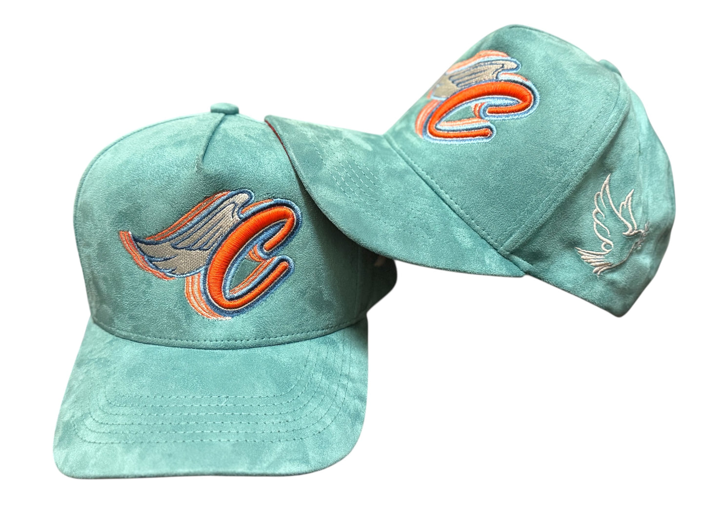 Cullors-Ink™️ “Angels” Suede SnapBack ￼