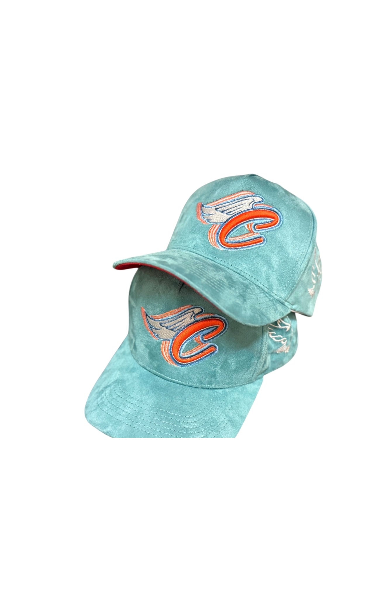 Cullors-Ink™️ “Angels” Suede SnapBack ￼